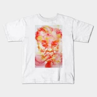 BORGES - watercolor portrait.1 Kids T-Shirt